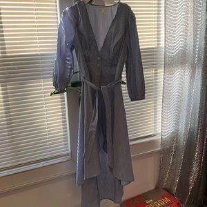 High low seer sucker shirt